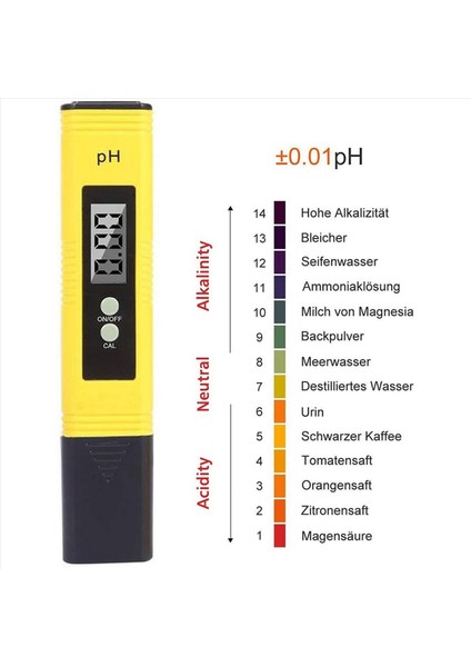 2x Ph Metre Test Cihazı Dijital Ph Metre 0 01 Ph Su Kalitesi Testi Mutfak Akvaryum Havuz Laboratuvar Için Dijital Test Cihazı (Yurt Dışından) indirimleri