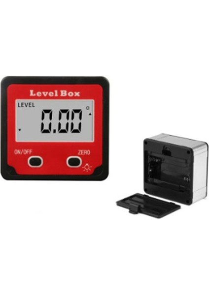 Manyetik Dijital Ekran Seviyesi Eğilim Ölçüm Aleti Yüksek Hassas Açılı Cetvel Inklinometre Aracı (Yurt Dışından) indirimleri
