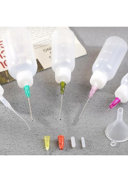 2 Boyut Iğne Uç Sıkıştırma Şişesi Hassas Uç Uygucu Şişesi Zanaat Sanat Projesi Için Ince Tip ile Zanaat Tutkal Şişeleri (Yurt Dışından) modelleri