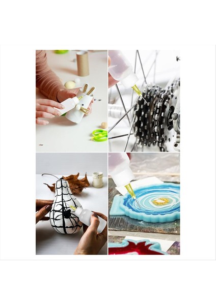 2 Boyut Iğne Uç Sıkıştırma Şişesi Hassas Uç Uygucu Şişesi Zanaat Sanat Projesi Için Ince Tip ile Zanaat Tutkal Şişeleri (Yurt Dışından) indirimleri