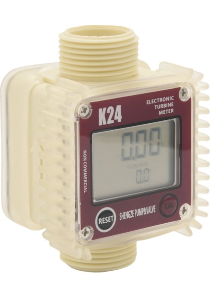 2x K24 Türbin Dijital Yağ Yakıt Akışı Ölçer Kimyasallar Için Sıvı Su (Yurt Dışından) fiyatları