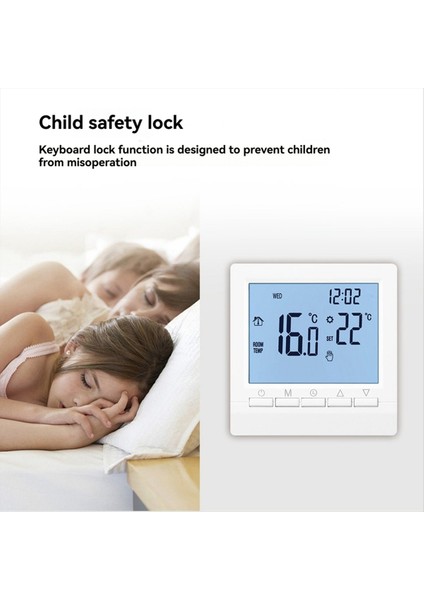 Zemin Isıtma Termostat Akıllı Termostat Dijital Ekran Ekran Kazan Su Zemin Isıtma Kontrolörü Ev Için (Yurt Dışından) fırsatları