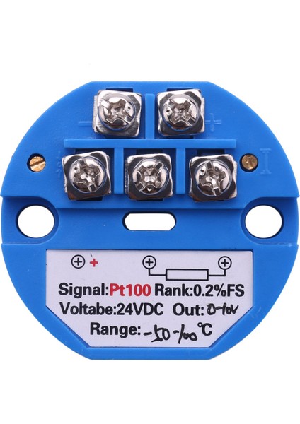 2x Rtd PT100 Sıcaklık Verici DC24V Eksi 50 - 100 Derece Çıktı 0-10V (Yurt Dışından) modelleri