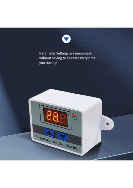 Dijital LED Sıcaklık Denetleyicisi Termostat Anahtarı Su Geçirmez Prob ve Sıcaklık Soketi Abd Fişi (Yurt Dışından) modelleri