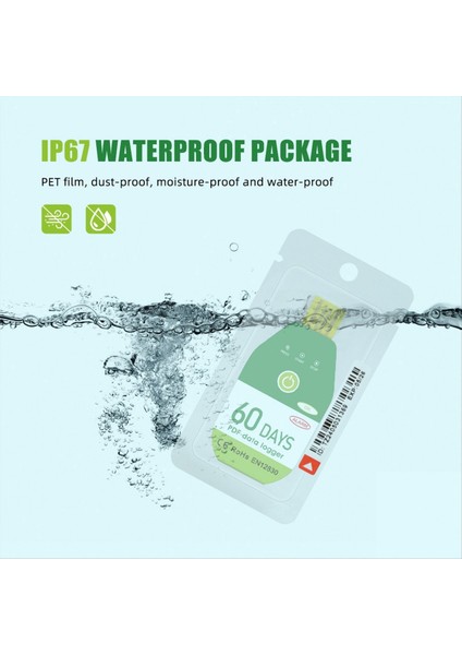 USB Sıcaklık Veri Oturum Cihazı Sıcaklık ve Nem Kaydedici Alarm Termometre Kaydedici Test Cihazı Raporu Pdf 120 Gün (Yurt Dışından)