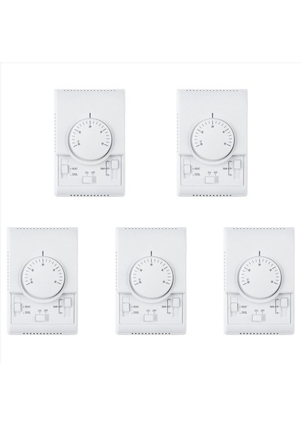 5x MT01 220VAC Oda Mekanik Termostat Kümikan Fan Fan Brol Termostat Sıcaklık Kontrolörü Sıcak (Yurt Dışından)