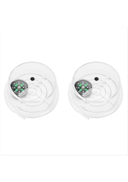 Pusula ile Güneş Açısı Kılavuzu Güneş Paneli Ölçüm Enstrümanı Taşınabilir Güneş Açısı Bulucu Araçları Açık Hava 2 Adet Için (Yurt Dışından)