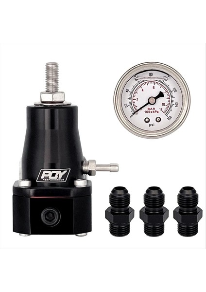 Ayarlanabilir 30-70 Psı Efı Yakıt Basıncı Regülatör Kiti An6 Bağlantı Parçaları (Yurt Dışından) fiyatları