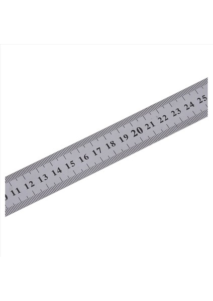 5x Paslanmaz Çelik Cetvel Ölçüm Metrik Fonksiyonu 30CM 12 Inç (Yurt Dışından) fırsatları