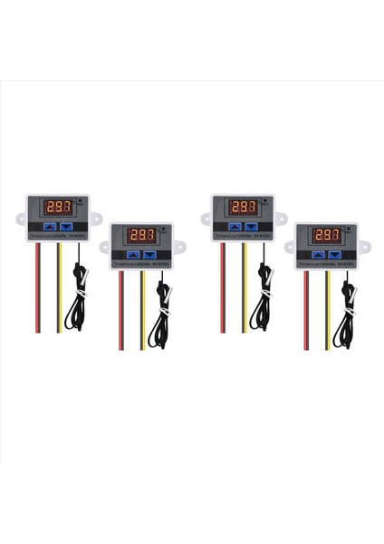 4pcs XH-W3001 Sensörlü Dijital Sıcaklık Denetleyicisi AC110V-220V Termostat Sıcaklık Anahtarı Isıtma Soğutma (Yurt Dışından)