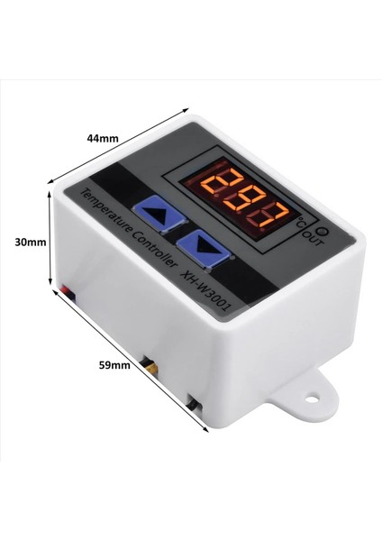 4pcs XH-W3001 Sensörlü Dijital Sıcaklık Denetleyicisi AC110V-220V Termostat Sıcaklık Anahtarı Isıtma Soğutma (Yurt Dışından) indirimleri