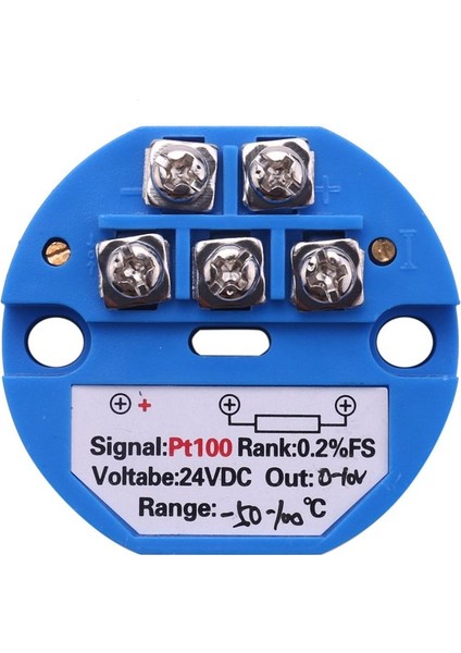 8x Rtd PT100 Sıcaklık Verici DC24V Eksi 50 - 100 Derece Çıktı 0-10V (Yurt Dışından) modelleri