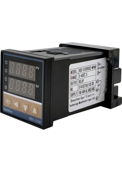 Elektrik Gücü Kimya Endüstrisi Için 3x Çok Girimli Dijital Sıcaklık Denetleyicisi REX-C100 Profesyonel Alarm 0 ℃ -400 ℃ (Yurt Dışından) modelleri