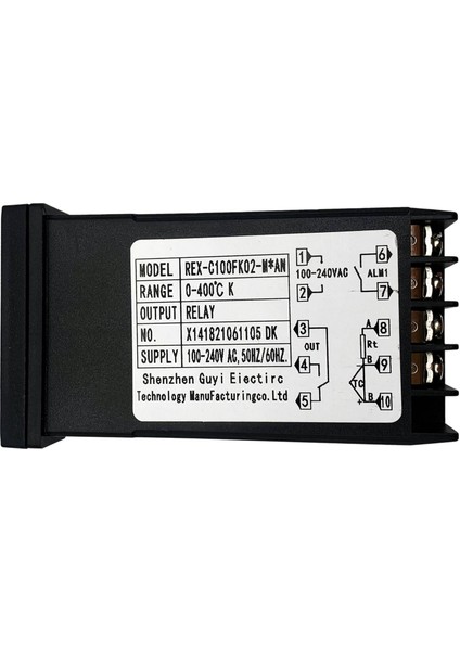 Elektrik Gücü Kimya Endüstrisi Için 3x Çok Girimli Dijital Sıcaklık Denetleyicisi REX-C100 Profesyonel Alarm 0 ℃ -400 ℃ (Yurt Dışından) fırsatları