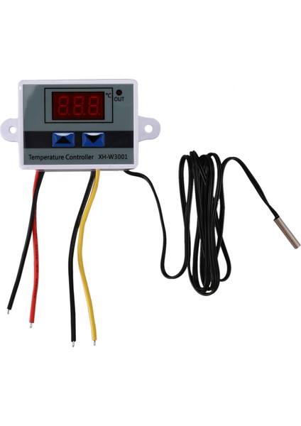 9 Adet 220V 10A Dijital LED Sıcaklık Denetleyicisi Termostat Kontrol Anahtarı Prob (Yurt Dışından) fırsatları