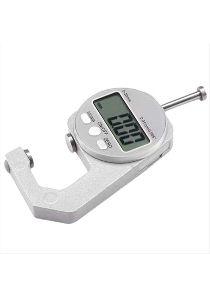 Dijital Ekran Kalınlık Göstergesi LCD Mikrometre Metrik Duvar Kalınlığı Ölçüm Araçları 0-20MM Düz Kafa Stili (Yurt Dışından) indirimleri