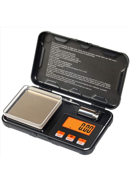 2x Mini Dijital Ölçekli Yüksek Kaliteli Gram Ölçekli Denge Hassas Makinesi Cep Boyutlu Tartım Araçları 200G x 0 01G (Yurt Dışından) fiyatları