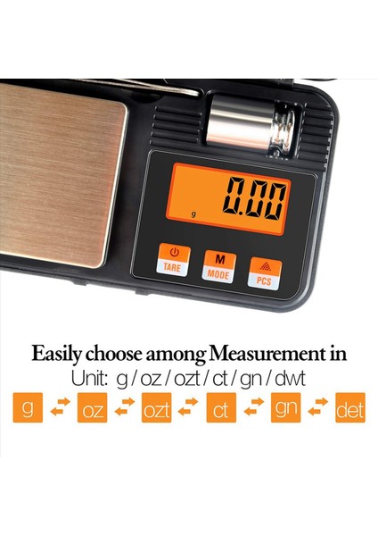 2x Mini Dijital Ölçekli Yüksek Kaliteli Gram Ölçekli Denge Hassas Makinesi Cep Boyutlu Tartım Araçları 200G x 0 01G (Yurt Dışından) fırsatları