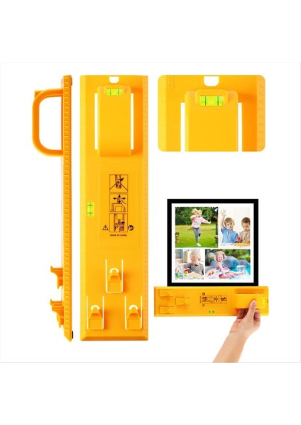 Yatay Basit Çerçeve ile Resim Asma Aracı Evrensel Seviye Cetvel Fotoğraf Çerçevesi Enstrümanları Yükleyebilir (Yurt Dışından) fiyatları