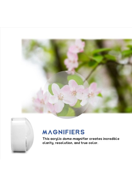 10PCS 2 Inç Büyüteç Kubbesi - Taşınabilir Kağıt Ağırlığı 8x Büyüteç Net Okuma Yardımı Büyüteç Cam Kubbesi Kolay Kaymak (Yurt Dışından) indirimleri