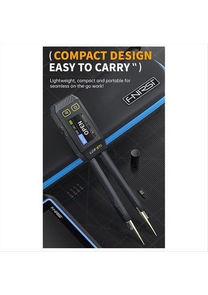 Fnirsi Lcr-St1 Akıllı Dijital Köprü Cımbız Direnci Endüksiyon ve Kapasitans Bileşen Testi Lcr Ölçer (Yurt Dışından) fiyatları