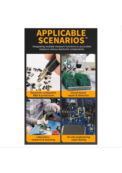 Fnirsi Lcr-St1 Akıllı Dijital Köprü Cımbız Direnci Endüksiyon ve Kapasitans Bileşen Testi Lcr Ölçer (Yurt Dışından) fırsatları