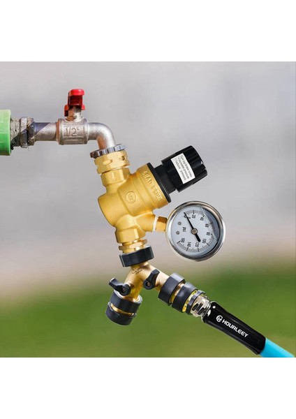 Rv Su Basınç Regülatörü Rv Için Gösterge ve Giriş Ekran Filtresi ile Ayarlanabilir Saplı Pirinç Su Basınç Regülatörü (Yurt Dışından) fiyatları