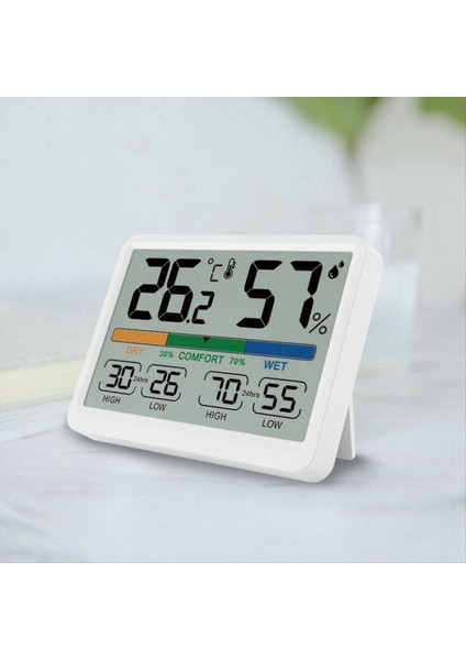 Termometre ve Higrometre Kapalı Ev Sıcaklık ve Nem Görsel Ölçüm Aleti (Yurt Dışından) indirimleri