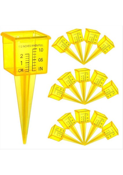 Yağmur Göstergesi Yeniden Kullanılabilir Açık Plastik Sprinkler Ölçüm Aracı 1 5 Inçlik Sprinkler Gauge Geniş Ağız (Yurt Dışından) indirimleri