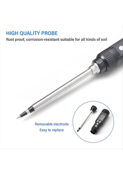 EC-7701 Akıllı Toprak Ec Metre 0 0-10 0ms/cm Toprak Test Cihazı Veri Logger Hidroponik Dikim Bahçesi Için Temp Analizörü (Yurt Dışından) fiyatları