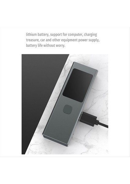 Ls6 Lazer Seviyesi Rangefinder OLED 480MAH Yeniden Halat Edilebilir 40M Mini Mesafe Metre Açısı Ölçüm Aletleri Birde Iki (Yurt Dışından) indirimleri