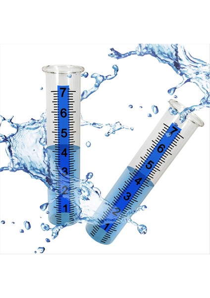 Güneş Lambası Yağmur Göstergesi 7 Inç Yağmur Göstergesi Açık Büyük Açık Sayılar ve Bahçe Çim ve Çiftlik Için Yağmur Ölçüm Aracı (Yurt Dışından) fiyatları