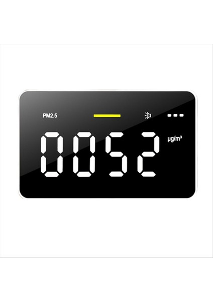 Hava Kalitesi Monitörü Iç Mekan Hava Kalitesi Ölçer Ev Ofis Okulu Otel Için Pm2 5 ve Vocs Taşınabilir Dedektör Algıladı (Yurt Dışından)