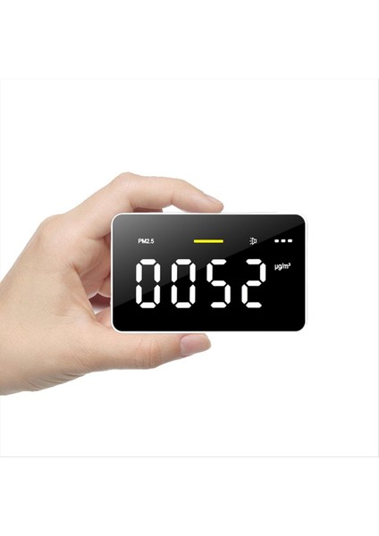 Hava Kalitesi Monitörü Iç Mekan Hava Kalitesi Ölçer Ev Ofis Okulu Otel Için Pm2 5 ve Vocs Taşınabilir Dedektör Algıladı (Yurt Dışından) fiyatları