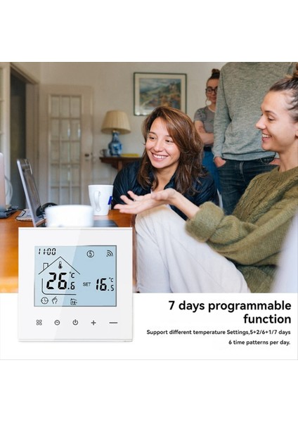 Tuka Sıcak Zemin Termostatı 16A Akıllı Wifi Sıcaklık Kontrolörü Su Isıtma Ev Için Uzaktan Kumanda Termostat (Yurt Dışından) fiyatları