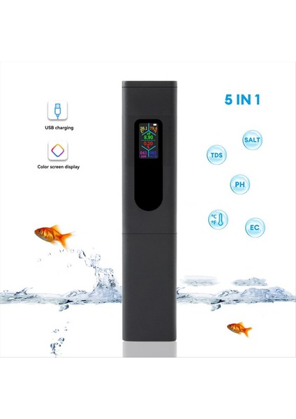 Akvaryum Hidroponik Havuz Için Şarj Edilebilir 5 (Yurt Dışından) fiyatları