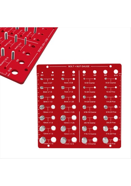 Fındık ve Cıvata Diş Denkeyleri-28 Cıvata Boyutu ve Diş Tanımlayıcı Göstergesi ve 8 Boyut Diyafram Göstergesi Ölçüm Tanımlayıcısı (Yurt Dışından) indirimleri