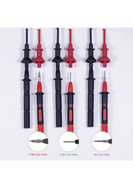 Evrensel Dijital Multimetre Test Kancası 4mm Düz Test Probu Uzatma Kancası Iğnesi (Yurt Dışından) modelleri