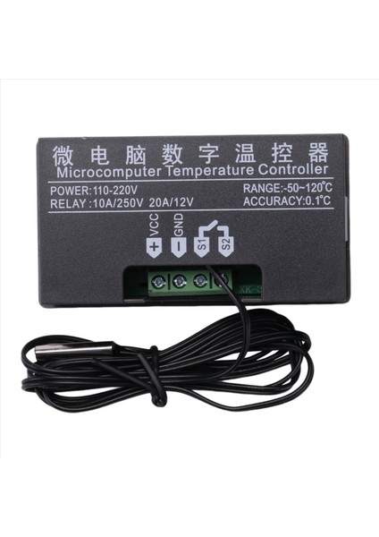 5x W3230 Prob Line 20A Dijital Sıcaklık Kontrol LED Ekran Termostat Isı/soğutma Kontrol Aleti AC110-220V (Yurt Dışından) modelleri