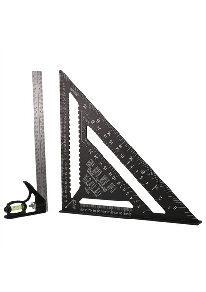 12 Inç Rafter Meydanı ve Kombinasyon Üçgen Meydanı Carpenter Meydanı Ahşap Çerçeveleme Meydanı Cetvel Itra Düzeni (Yurt Dışından) fiyatları