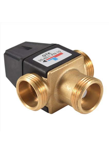 1 Pcs 3 Yol DN25 Harici Diş Pirinç Termostatik Karıştırma Valfi Güneş Su Isıtıcı Termostatik Valf (Yurt Dışından) modelleri