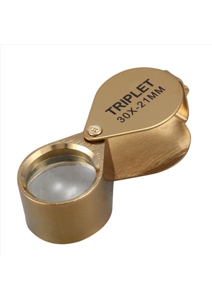 4x Taşınabilir 30X Güç 21MM Kuyumcular Büyüteç Katlanabilir Altın Göz Loupe Mücevher Mağazası Büyüteç Cam (Yurt Dışından) indirimleri