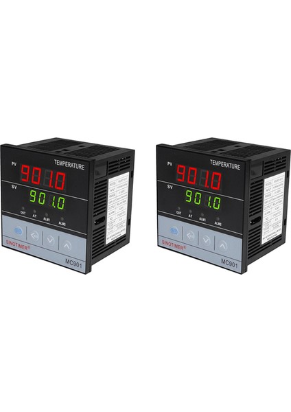 2x Sinotimer MC901 Dijital Su Geçirmez Pıd Sıcaklık Denetleyicisi K Tip PT100 Sensör Giriş Rölesi Ssr Çıkışı (Yurt Dışından)