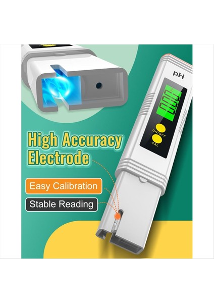 Su Için Ph Metre Ph Test Cihazı 0 01 Yüksek Doğruluk Su Kalitesi Test Cihazı 0-14 Ph Ölçüm Aralığı Ph Metre (Yurt Dışından) modelleri