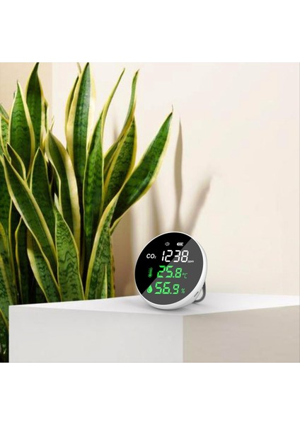 Taşınabilir Karbon Dioksit Dedektörü Hava Kalitesi Test Cihazı Co2 Metre Termometre Higromet (Yurt Dışından) indirimleri