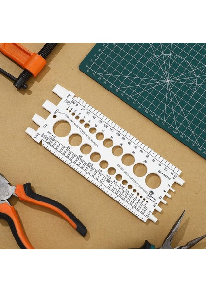 Cıvata Somun Iplik Inç ve Metrik Iplik Test Cihazı Cıvata Göstergeleri Metrik Boyut Gösterge Test Cihazı Ölçüm Aracı Cıvata Vidası-A Ölçmek Için (Yurt Dışından) indirimleri