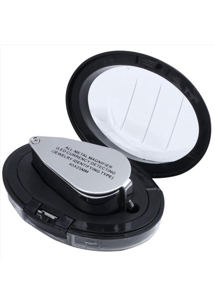 10X 40X LED Cep Büyüteç Kuyumcu Göz Cam Döngü Lens Büyütme Loupe Uv Işığı (Yurt Dışından) modelleri