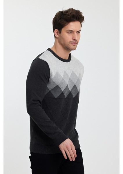 Alexandergardı Desenli Bisiklet Yaka KAZAK(E23-6715) fiyatları