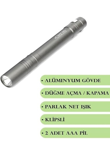 GP-206 Kalem Tipi Doktor Muayene Işık Kalemi, Cep Feneri, Göz Bebeği Lambası, LED Kalem Lambası Doktorlar Hemşire Aksesuarları fiyatları