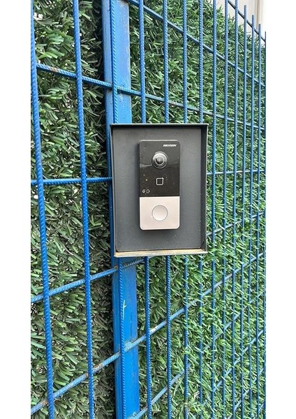 Pano Aep Açılı Diafon Zil Paneli, Metal Yön Çevirme ve Koruma Kutusu, 15X27,5X10,5 Cm, Antrasit fırsatları